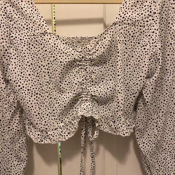 NWOT Dalmatian print top - Picture 2 of 5